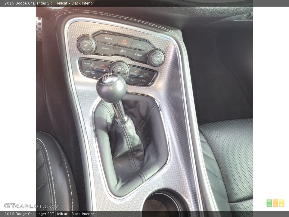 Black Interior Transmission for the 2016 Dodge Challenger SRT Hellcat #145543618