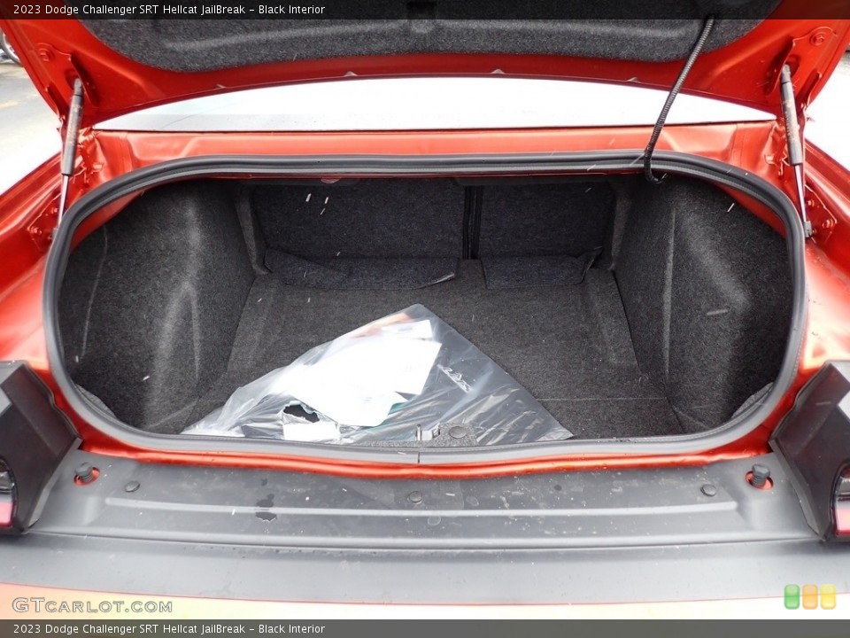 Black Interior Trunk for the 2023 Dodge Challenger SRT Hellcat JailBreak #145543624