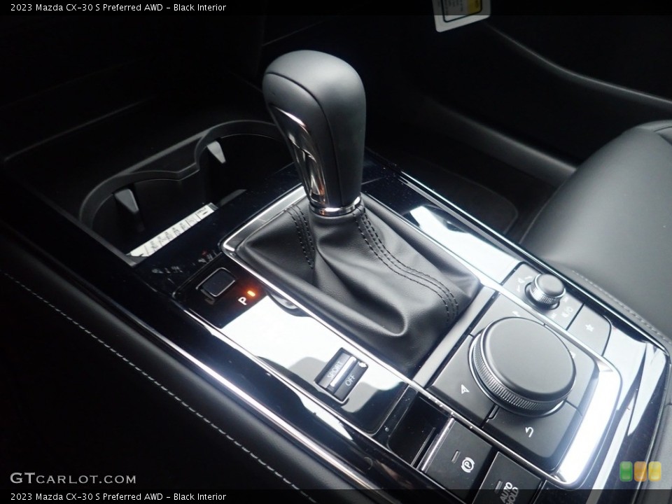 Black Interior Transmission for the 2023 Mazda CX-30 S Preferred AWD #145543690