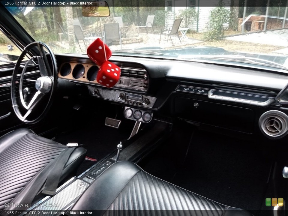 Black Interior Dashboard for the 1965 Pontiac GTO 2 Door Hardtop #145544131
