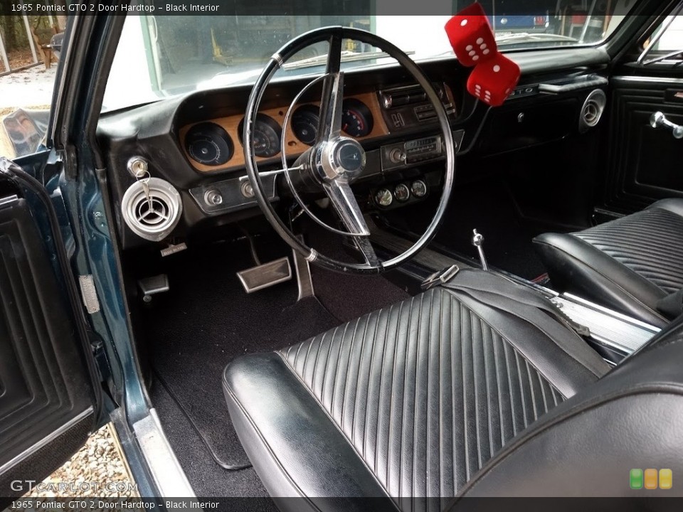 Black Interior Photo for the 1965 Pontiac GTO 2 Door Hardtop #145544146