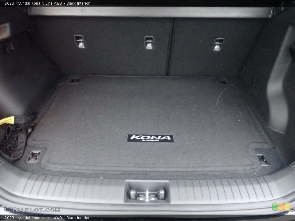 Black Interior Trunk for the 2023 Hyundai Kona N Line AWD #145544338