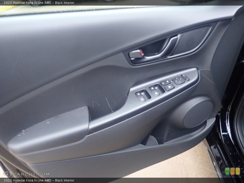 Black Interior Door Panel for the 2023 Hyundai Kona N Line AWD #145544488