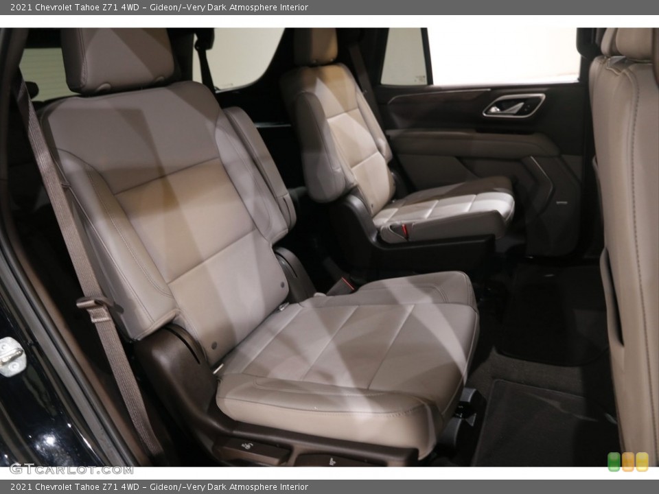 Gideon/­Very Dark Atmosphere Interior Rear Seat for the 2021 Chevrolet Tahoe Z71 4WD #145545046