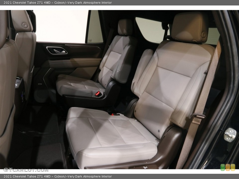 Gideon/­Very Dark Atmosphere Interior Rear Seat for the 2021 Chevrolet Tahoe Z71 4WD #145545049