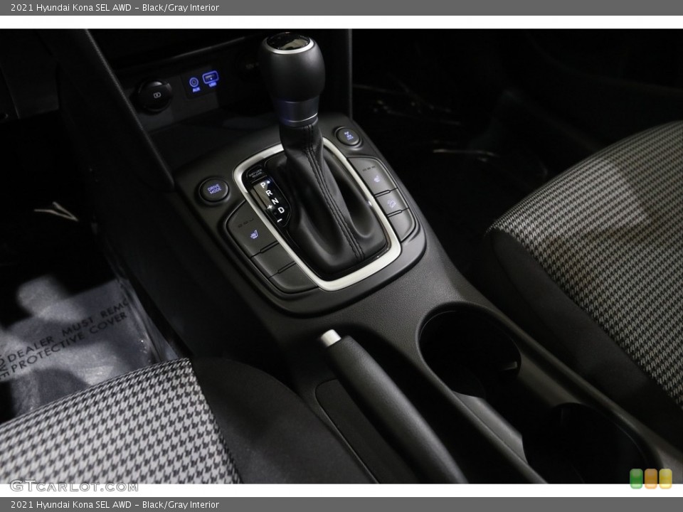 Black/Gray Interior Transmission for the 2021 Hyundai Kona SEL AWD #145545256