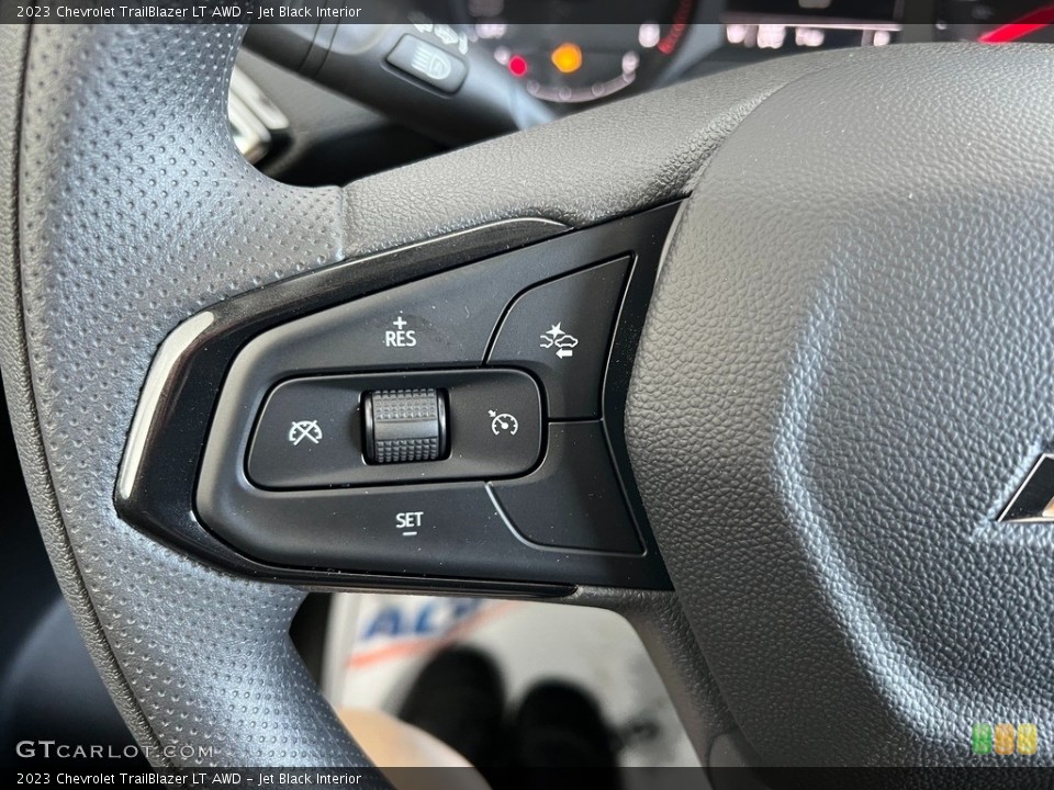 Jet Black Interior Steering Wheel for the 2023 Chevrolet TrailBlazer LT AWD #145546333
