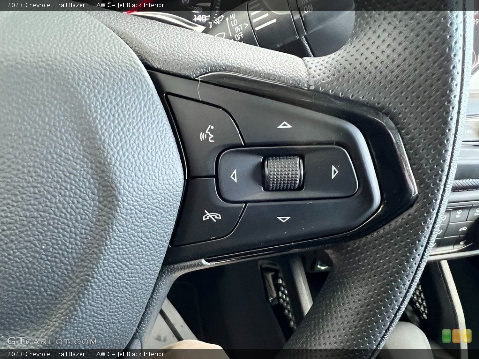 Jet Black Interior Steering Wheel for the 2023 Chevrolet TrailBlazer LT AWD #145546372