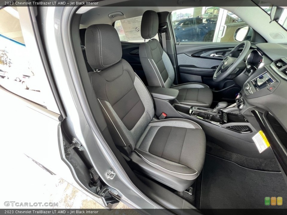 Jet Black Interior Front Seat for the 2023 Chevrolet TrailBlazer LT AWD #145546507