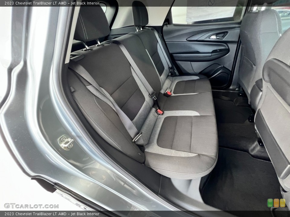 Jet Black Interior Rear Seat for the 2023 Chevrolet TrailBlazer LT AWD #145546534