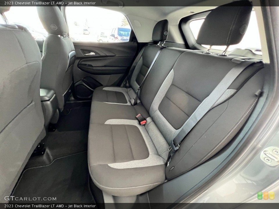Jet Black Interior Rear Seat for the 2023 Chevrolet TrailBlazer LT AWD #145546582