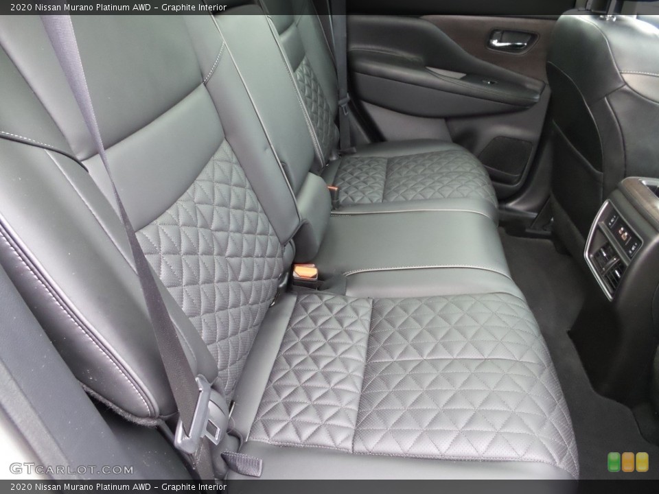 Graphite Interior Rear Seat for the 2020 Nissan Murano Platinum AWD #145547290