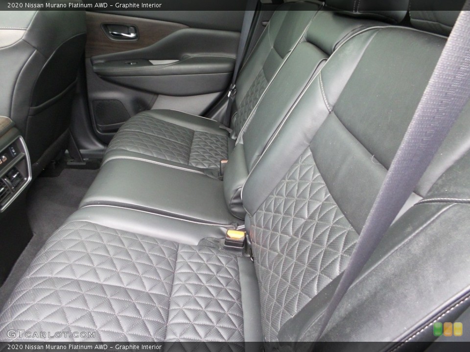 Graphite Interior Rear Seat for the 2020 Nissan Murano Platinum AWD #145547341