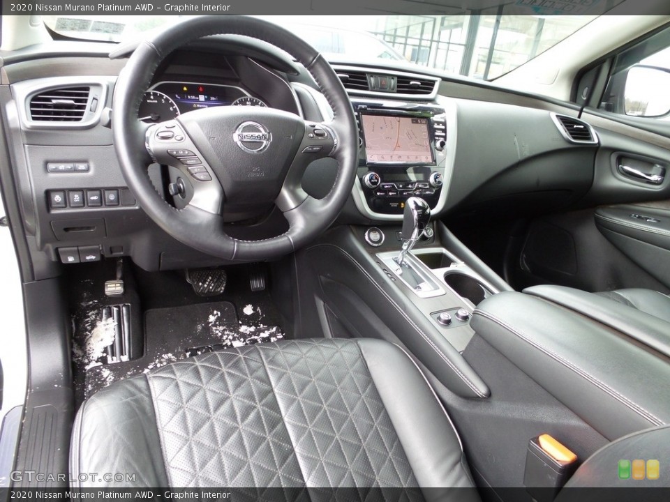 Graphite Interior Photo for the 2020 Nissan Murano Platinum AWD #145547362