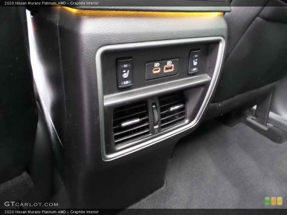 Graphite Interior Controls for the 2020 Nissan Murano Platinum AWD #145547371
