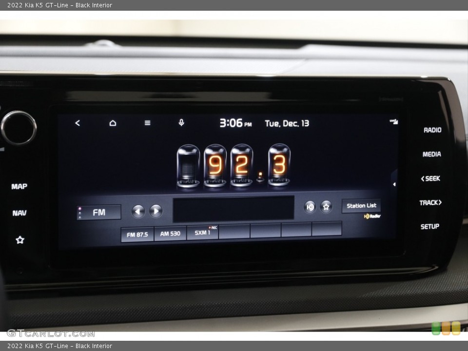 Black Interior Controls for the 2022 Kia K5 GT-Line #145547599
