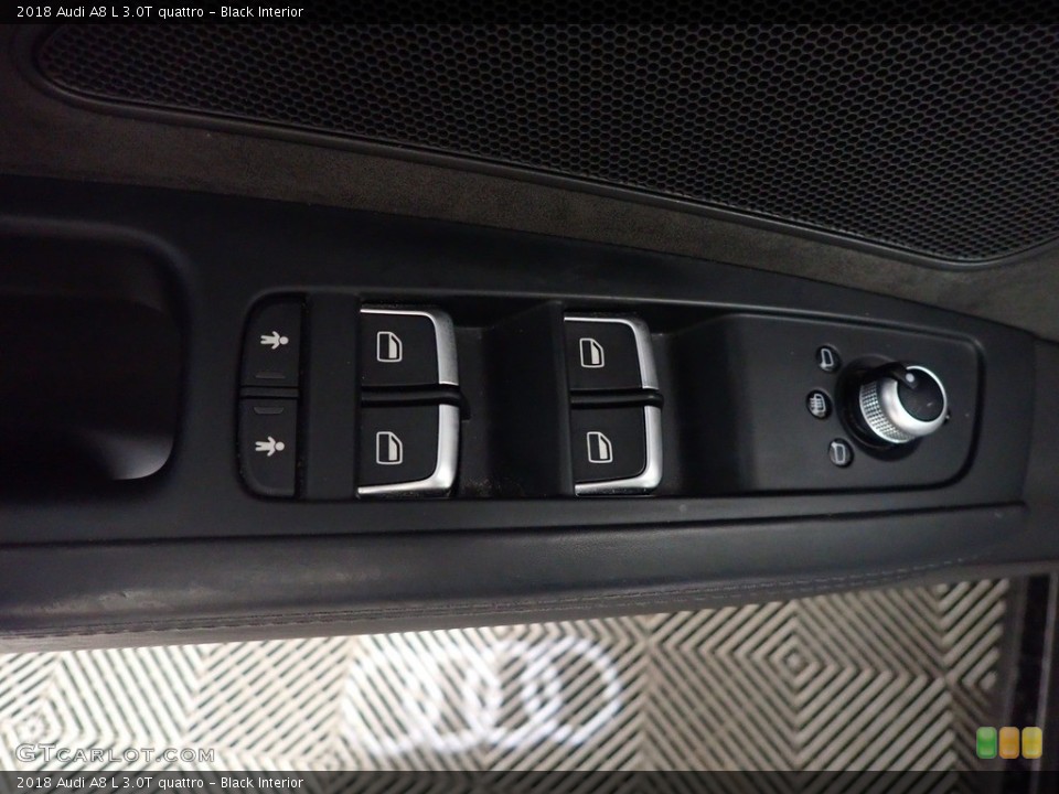 Black Interior Door Panel for the 2018 Audi A8 L 3.0T quattro #145548046