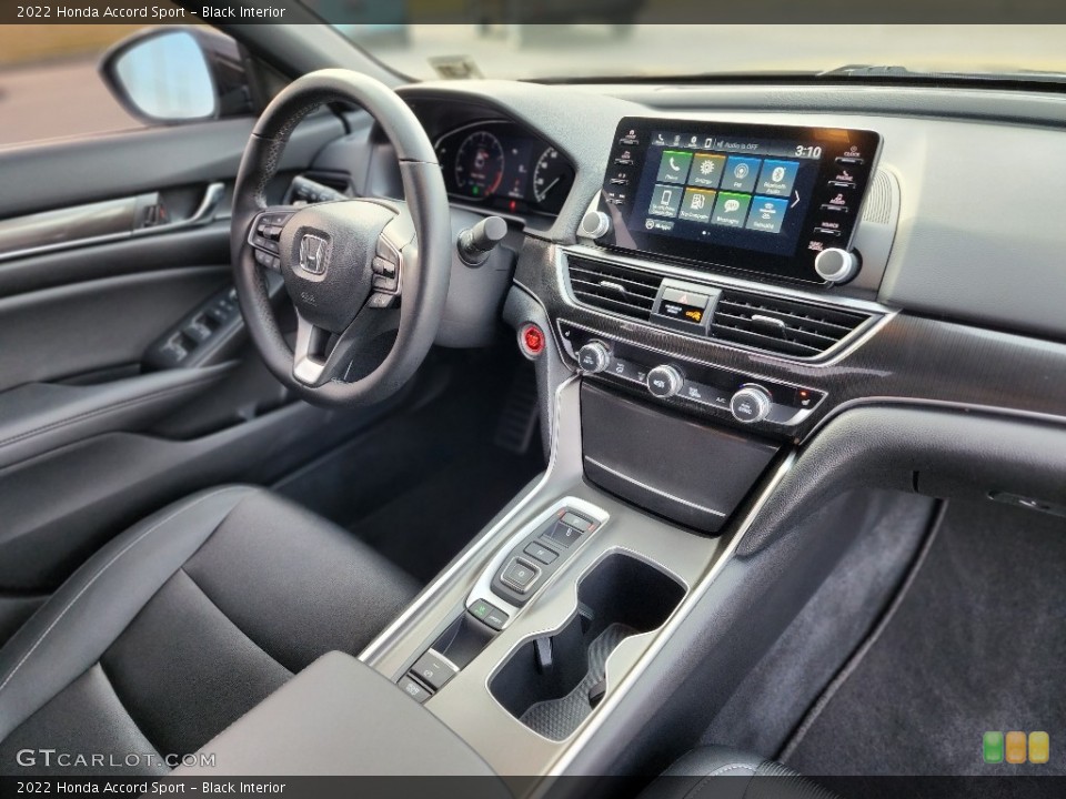 Black Interior Dashboard for the 2022 Honda Accord Sport #145548049