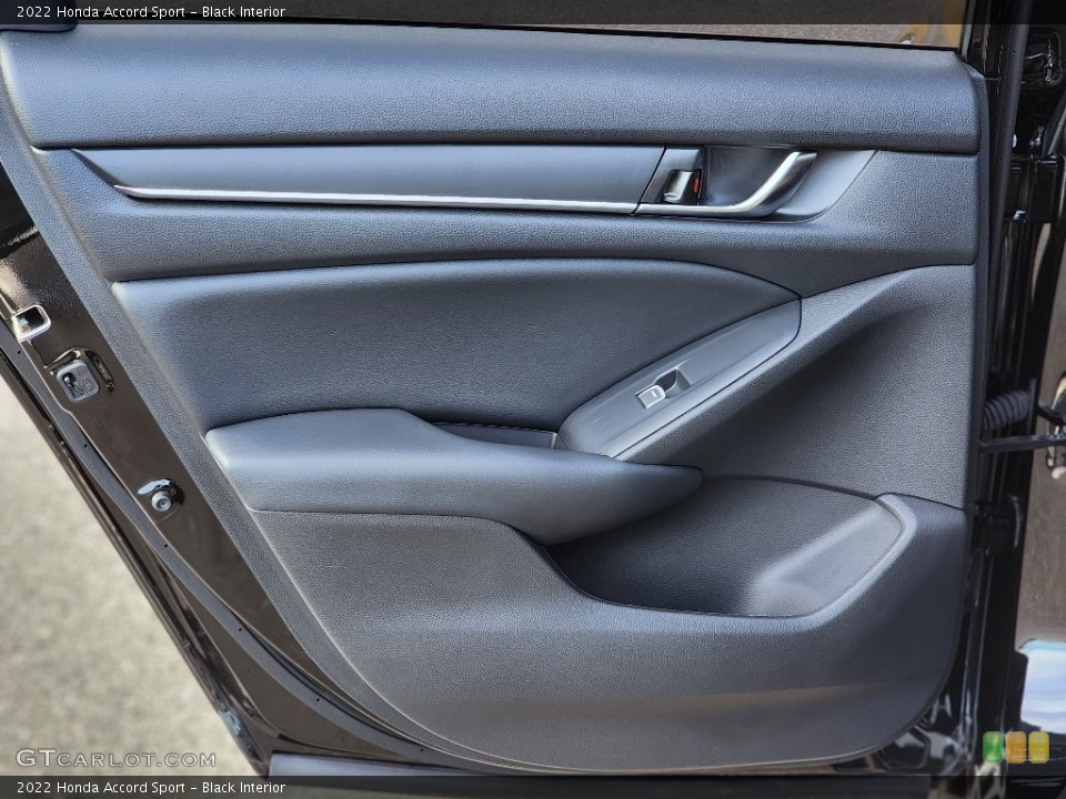 Black Interior Door Panel for the 2022 Honda Accord Sport #145548217
