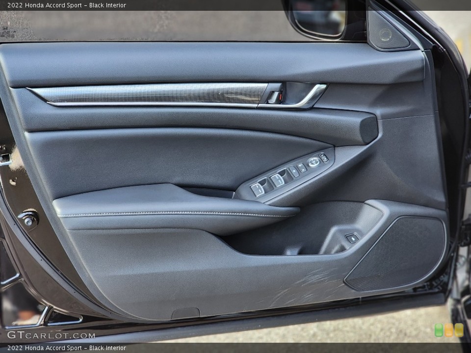 Black Interior Door Panel for the 2022 Honda Accord Sport #145548238