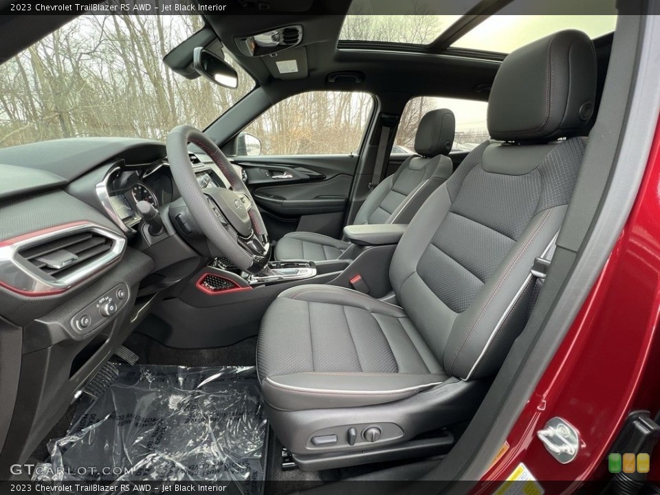 Jet Black Interior Front Seat for the 2023 Chevrolet TrailBlazer RS AWD #145549669
