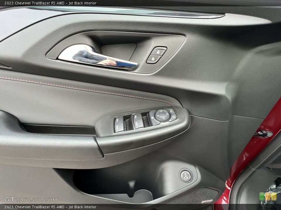Jet Black Interior Door Panel for the 2023 Chevrolet TrailBlazer RS AWD #145549705