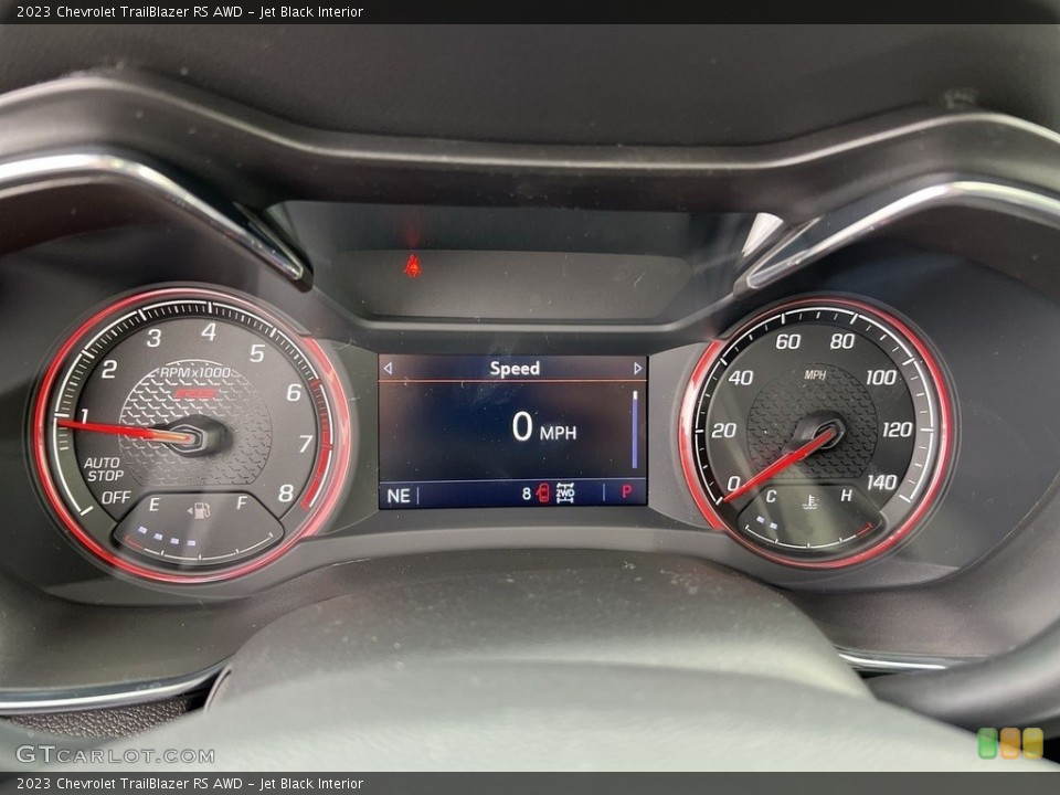 Jet Black Interior Gauges for the 2023 Chevrolet TrailBlazer RS AWD #145549756