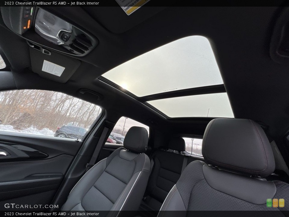 Jet Black Interior Sunroof for the 2023 Chevrolet TrailBlazer RS AWD #145549865