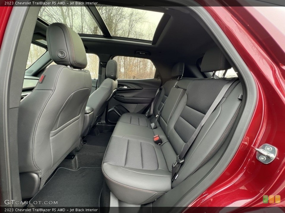 Jet Black Interior Rear Seat for the 2023 Chevrolet TrailBlazer RS AWD #145549876