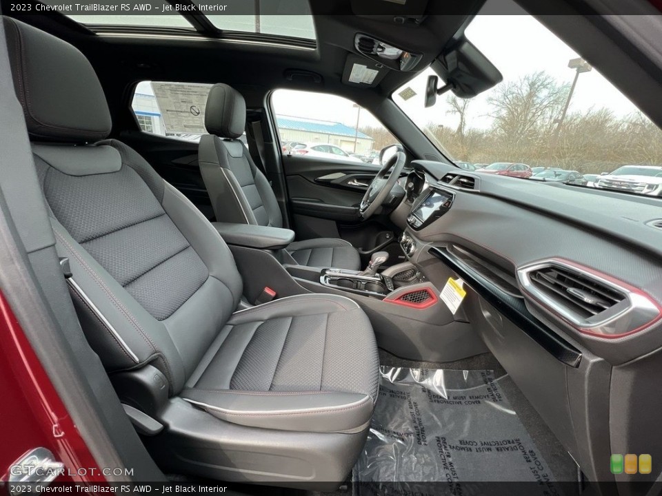 Jet Black Interior Photo for the 2023 Chevrolet TrailBlazer RS AWD #145549924
