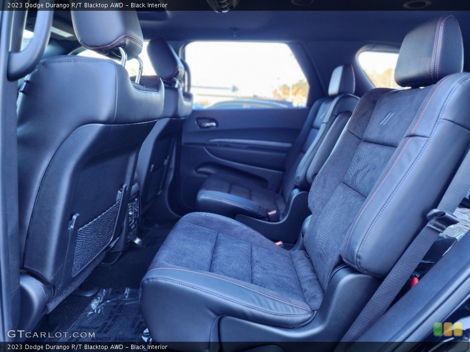Black Interior Rear Seat for the 2023 Dodge Durango R/T Blacktop AWD #145550296