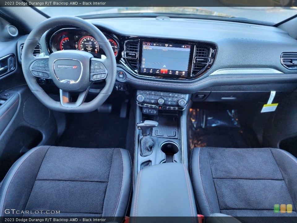 Black Interior Dashboard for the 2023 Dodge Durango R/T Blacktop AWD #145550347