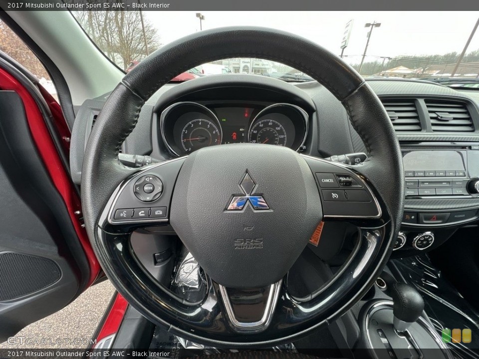 Black Interior Steering Wheel for the 2017 Mitsubishi Outlander Sport ES AWC #145550887