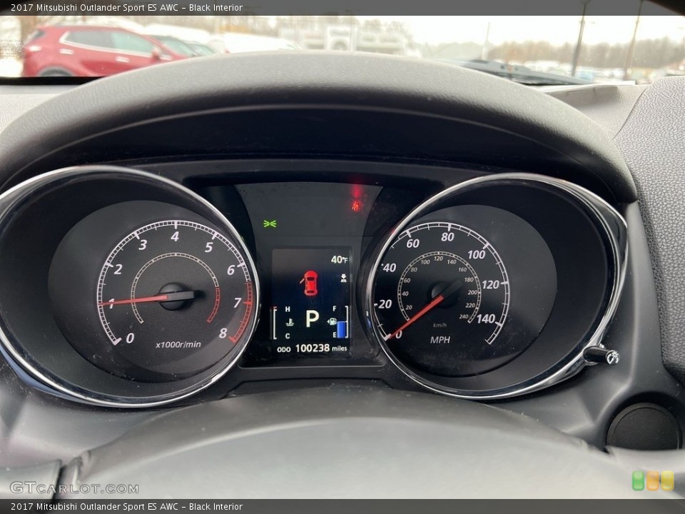Black Interior Gauges for the 2017 Mitsubishi Outlander Sport ES AWC #145550911