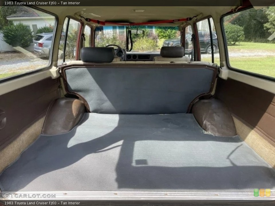 Tan Interior Trunk for the 1983 Toyota Land Cruiser FJ60 #145553870