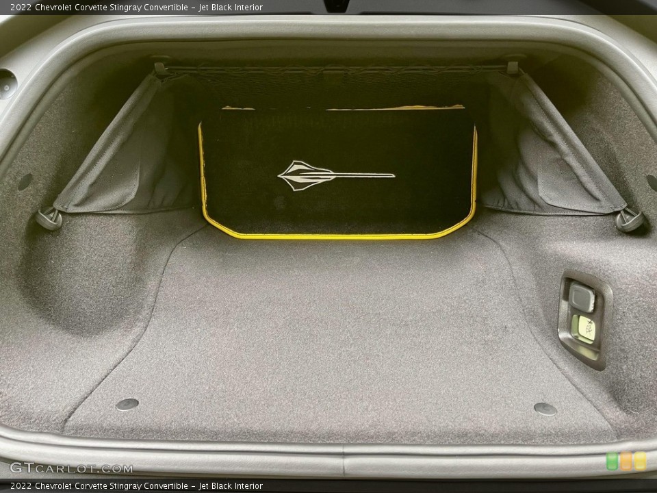 Jet Black Interior Trunk for the 2022 Chevrolet Corvette Stingray Convertible #145554203