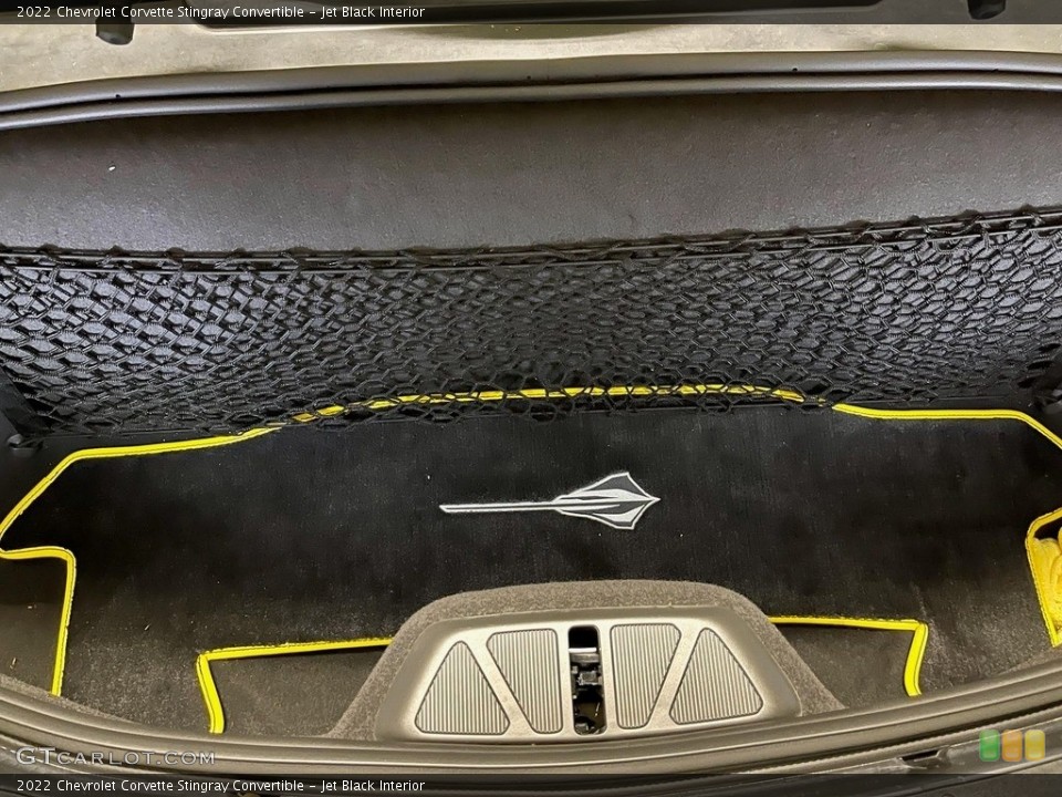 Jet Black Interior Trunk for the 2022 Chevrolet Corvette Stingray Convertible #145554209