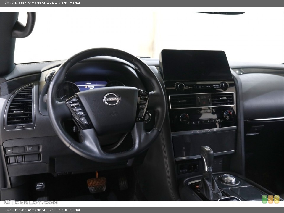 Black Interior Dashboard for the 2022 Nissan Armada SL 4x4 #145554479