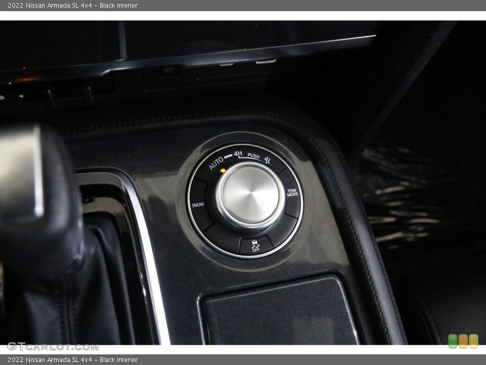 Black Interior Controls for the 2022 Nissan Armada SL 4x4 #145554521