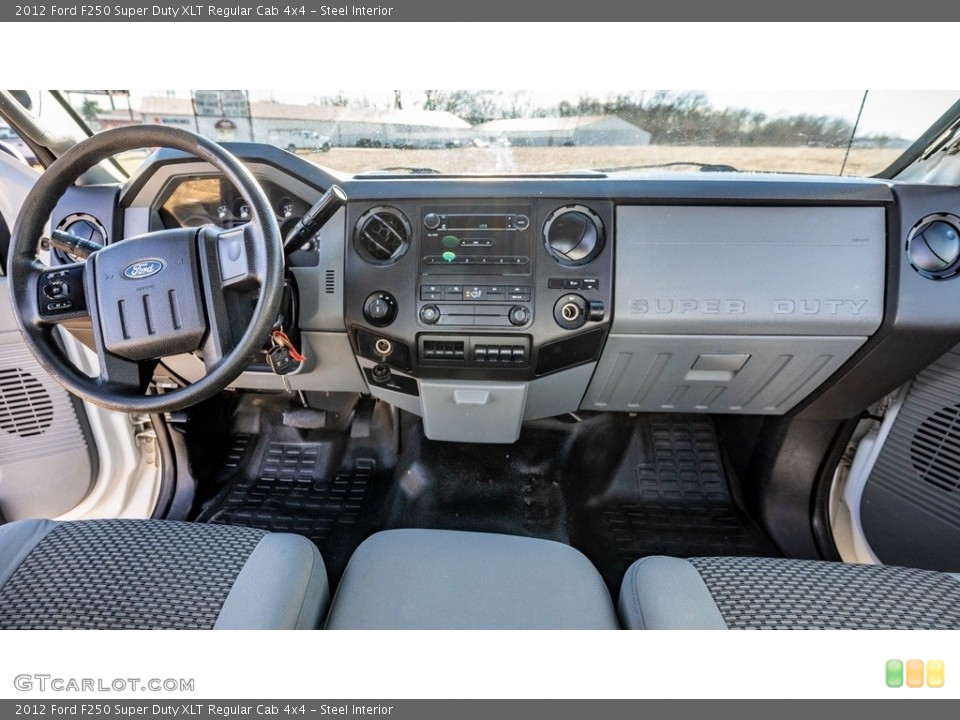 Steel Interior Dashboard for the 2012 Ford F250 Super Duty XLT Regular Cab 4x4 #145555537