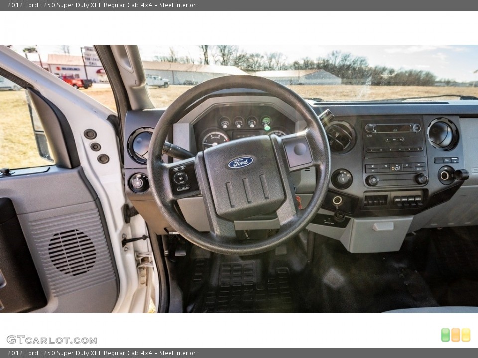 Steel Interior Controls for the 2012 Ford F250 Super Duty XLT Regular Cab 4x4 #145555552
