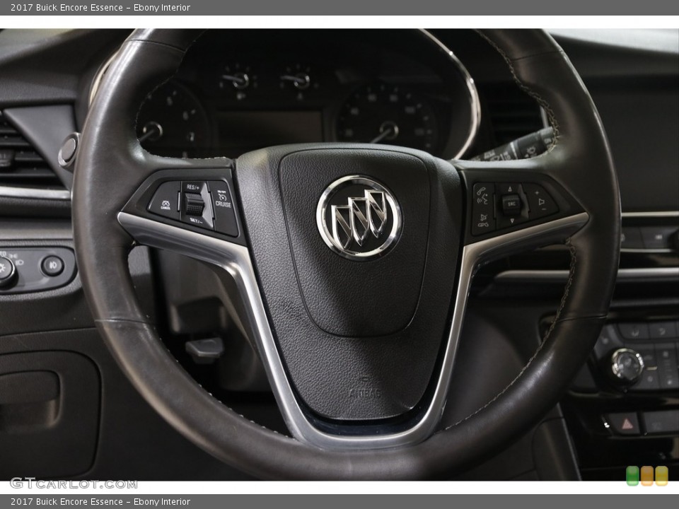 Ebony Interior Steering Wheel for the 2017 Buick Encore Essence #145556282