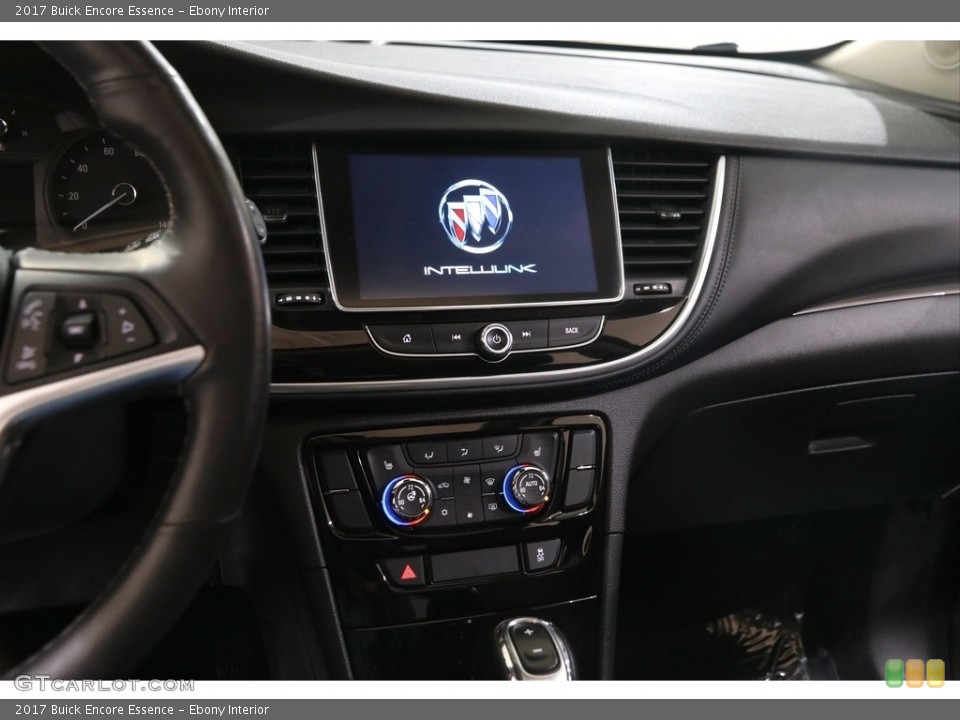 Ebony Interior Controls for the 2017 Buick Encore Essence #145556318