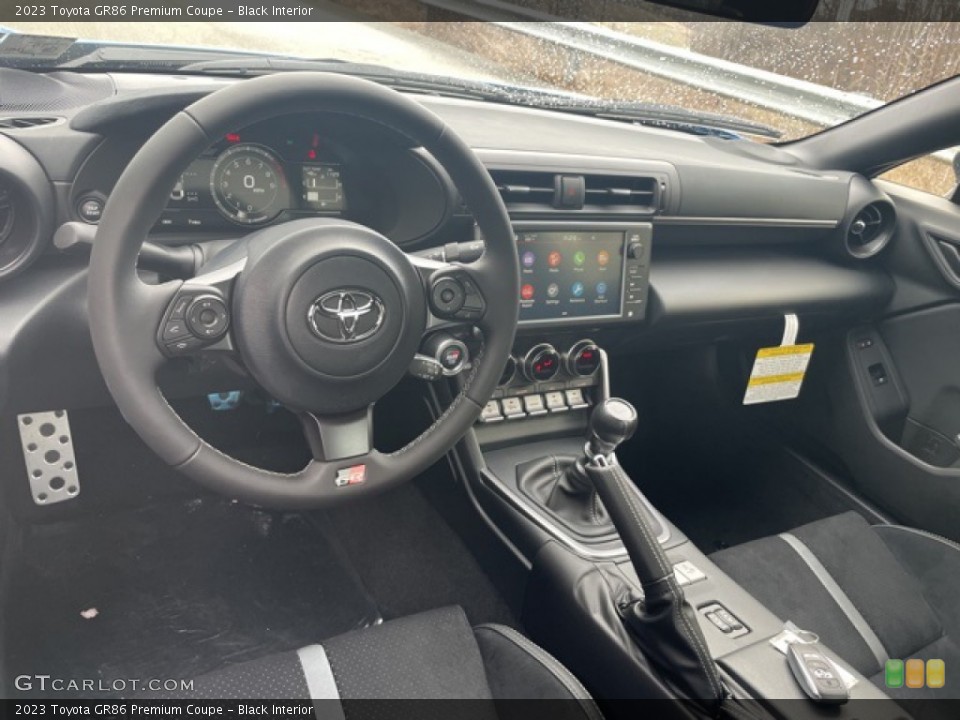 Black Interior Photo for the 2023 Toyota GR86 Premium Coupe #145556561