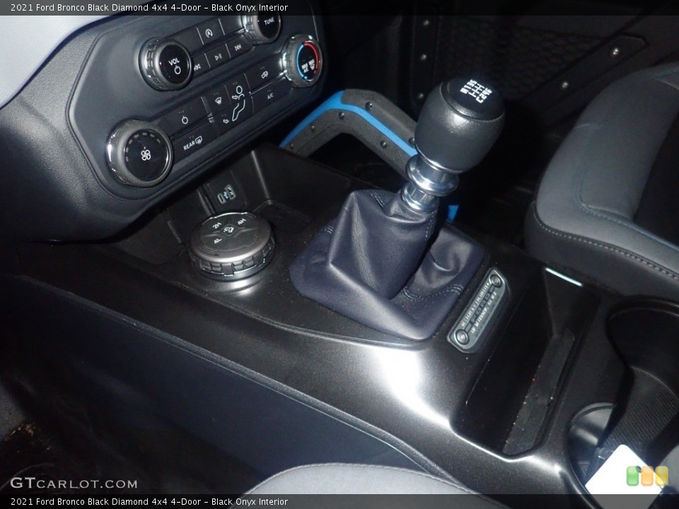 Black Onyx Interior Transmission for the 2021 Ford Bronco Black Diamond 4x4 4-Door #145559615