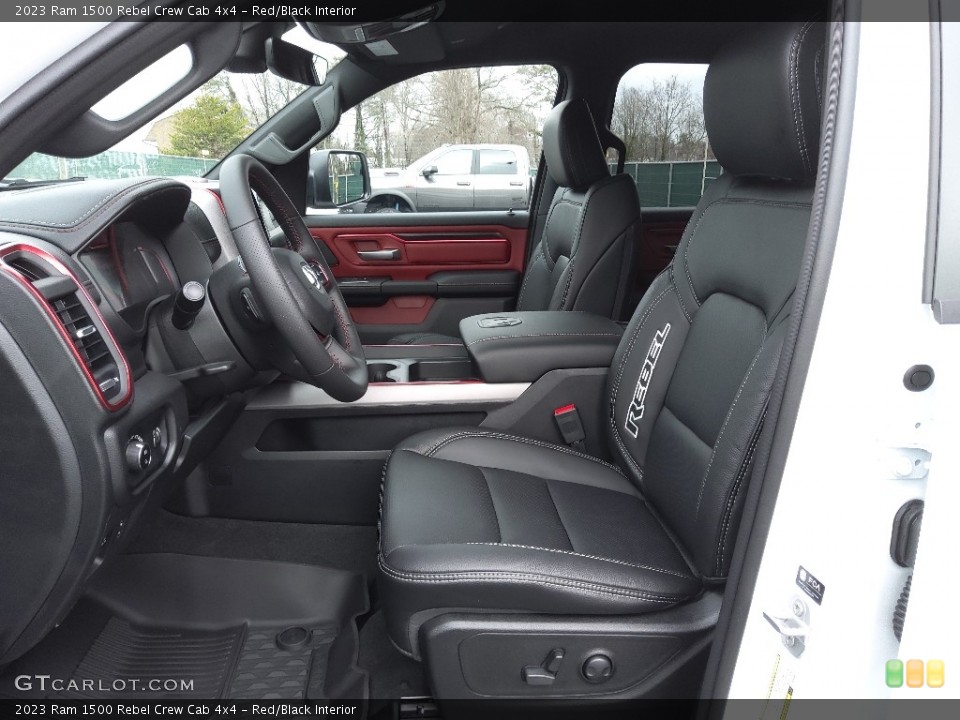 Red/Black Interior Photo for the 2023 Ram 1500 Rebel Crew Cab 4x4 #145560569