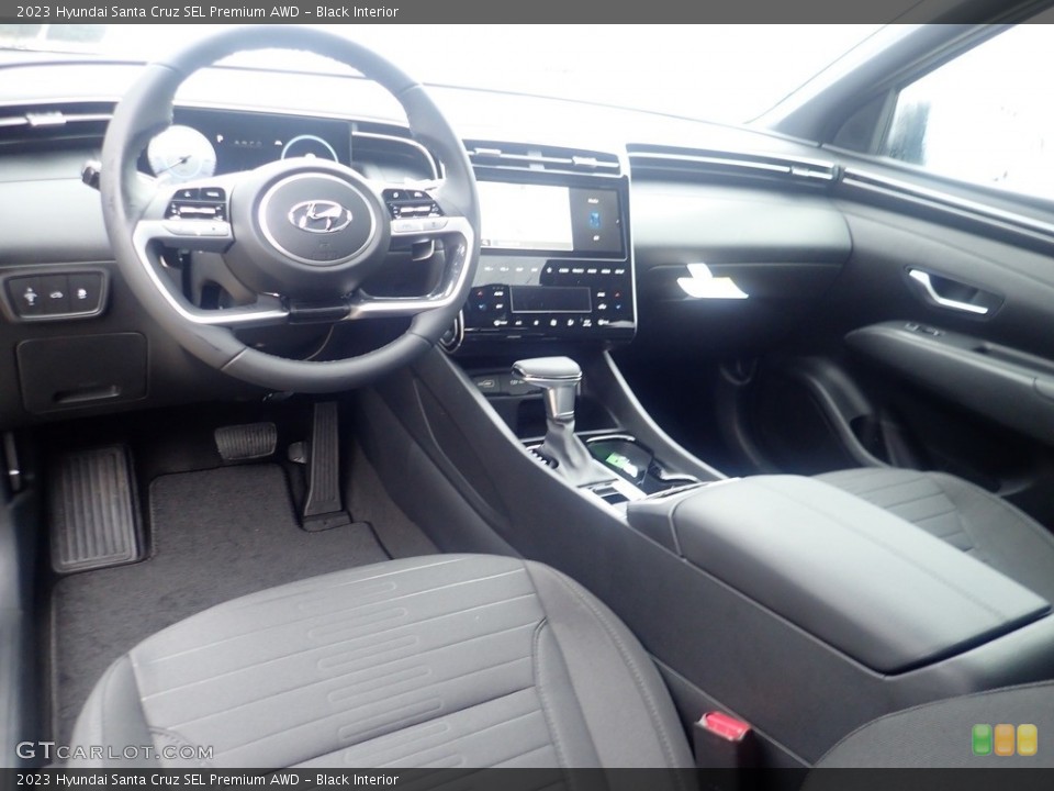 Black Interior Photo for the 2023 Hyundai Santa Cruz SEL Premium AWD #145561031