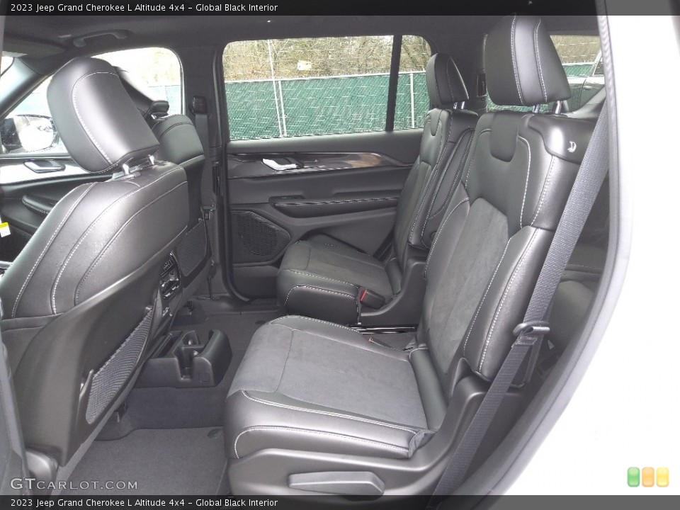 Global Black Interior Rear Seat for the 2023 Jeep Grand Cherokee L Altitude 4x4 #145561217