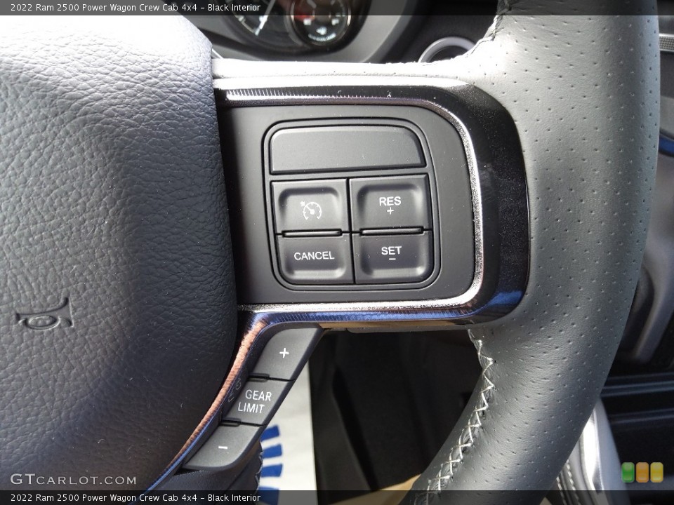 Black Interior Steering Wheel for the 2022 Ram 2500 Power Wagon Crew Cab 4x4 #145562210