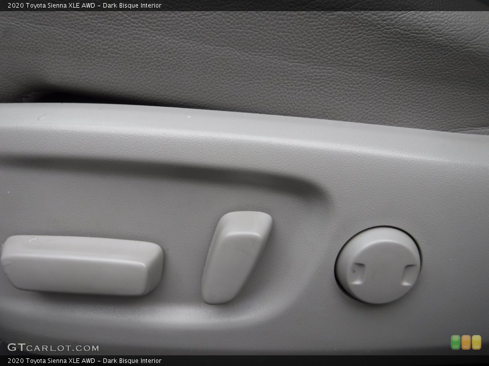 Dark Bisque Interior Front Seat for the 2020 Toyota Sienna XLE AWD #145563479